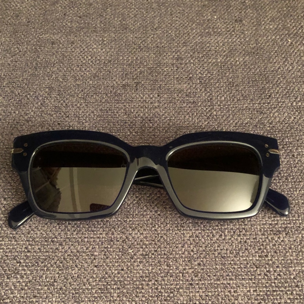 Navy blue Celine Wayfair sunglasses